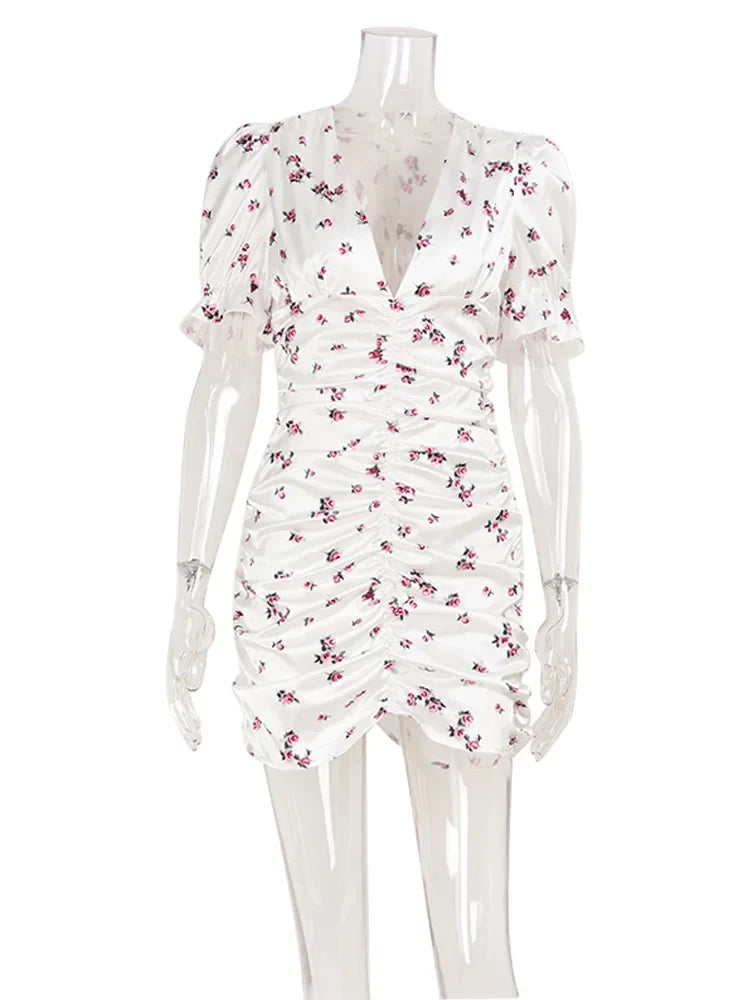 Aurélie Floral Bodycon Dress