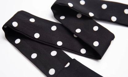 Élodie Polka Dot Halter Dress