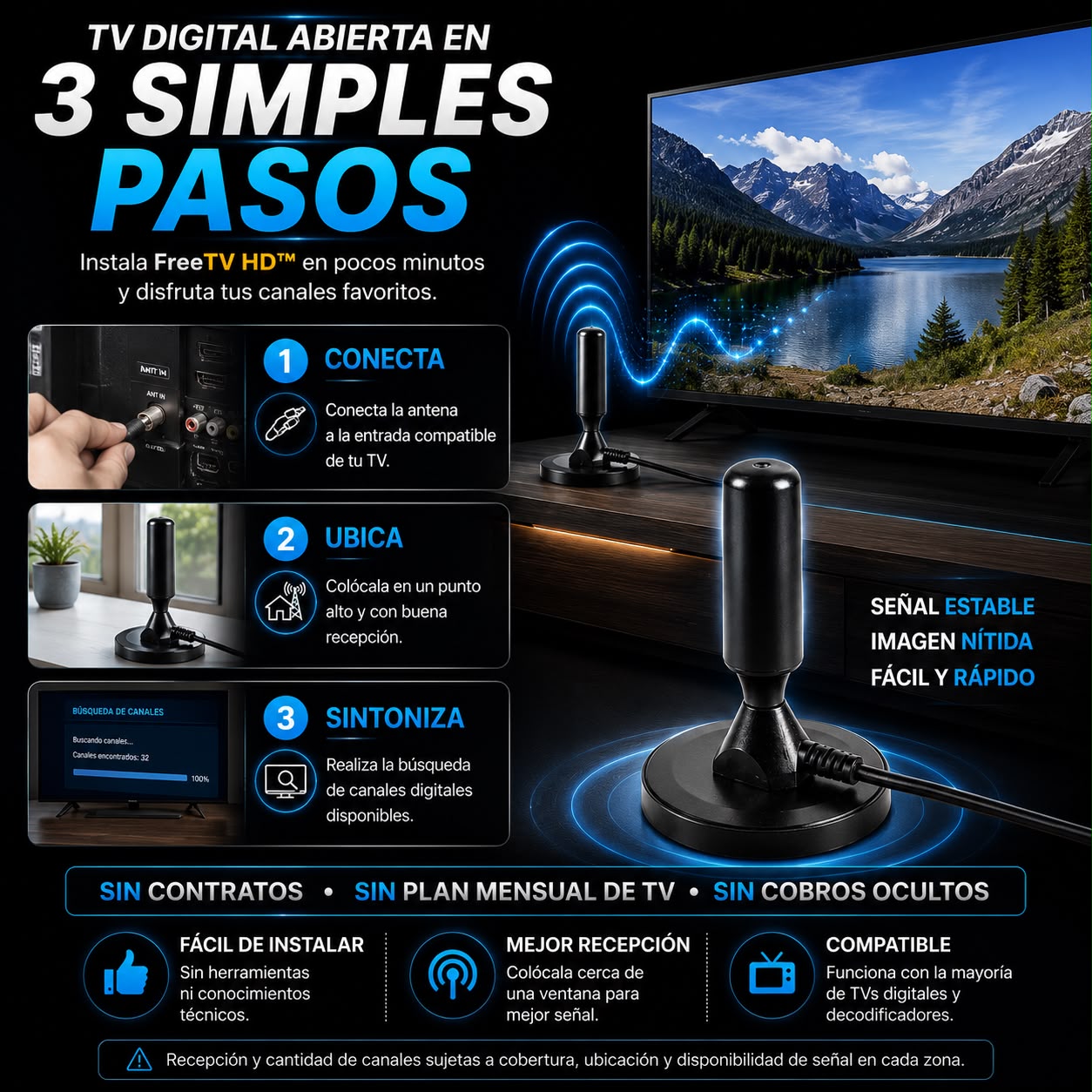 FreeTV HD™ | Antena Digital Full HD